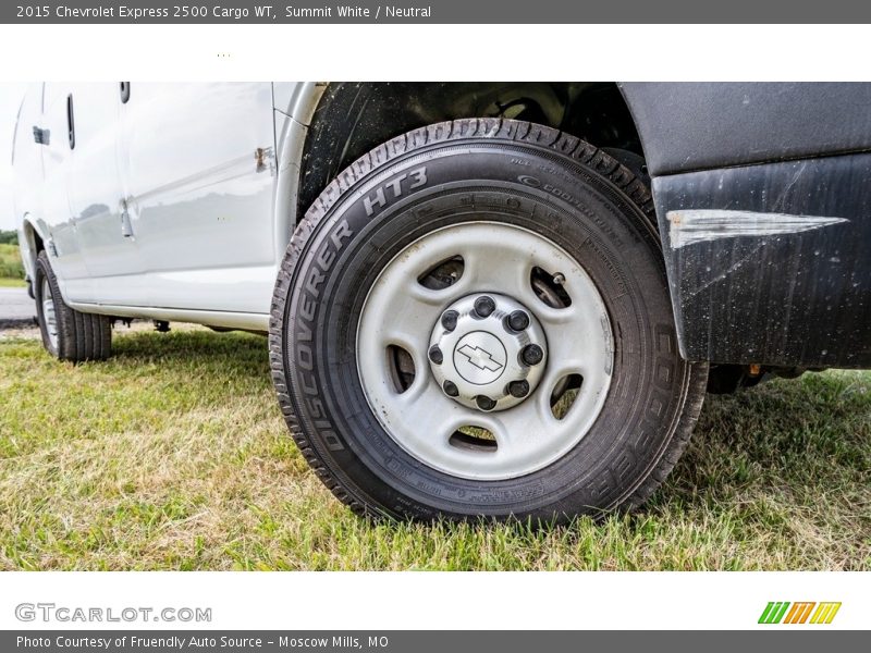 Summit White / Neutral 2015 Chevrolet Express 2500 Cargo WT