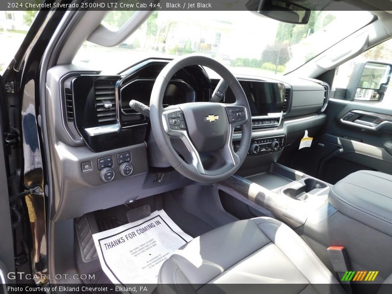 Dashboard of 2024 Silverado 2500HD LTZ Crew Cab 4x4