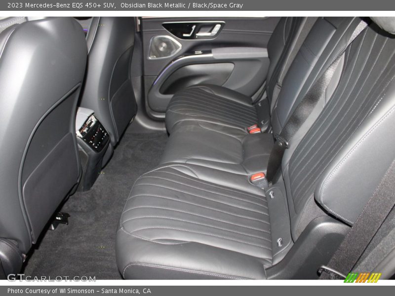 Obsidian Black Metallic / Black/Space Gray 2023 Mercedes-Benz EQS 450+ SUV