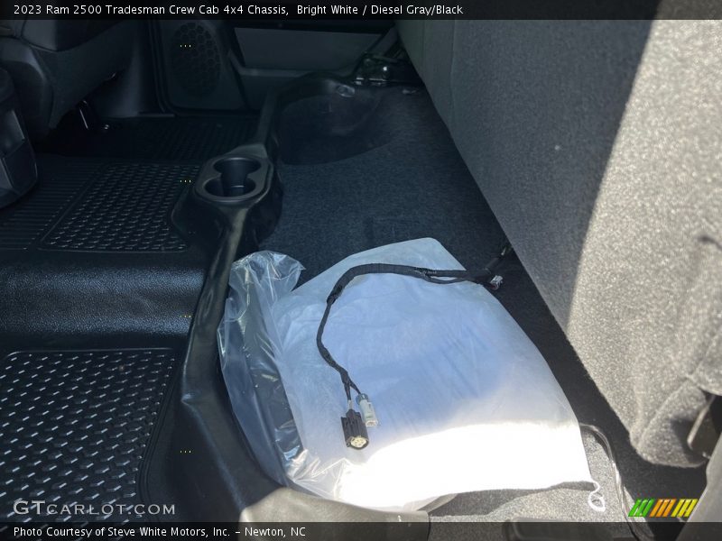 Bright White / Diesel Gray/Black 2023 Ram 2500 Tradesman Crew Cab 4x4 Chassis