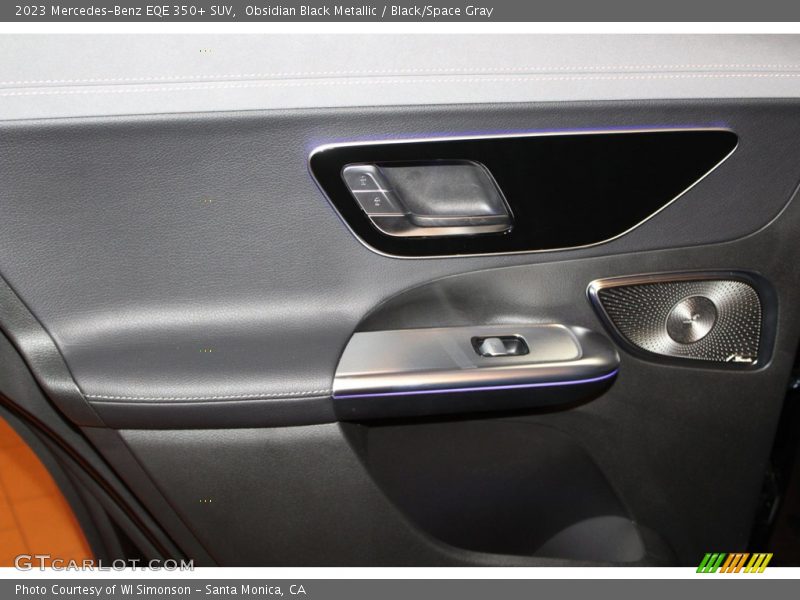 Obsidian Black Metallic / Black/Space Gray 2023 Mercedes-Benz EQE 350+ SUV