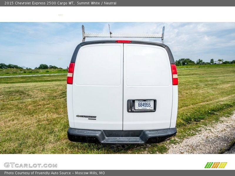 Summit White / Neutral 2015 Chevrolet Express 2500 Cargo WT