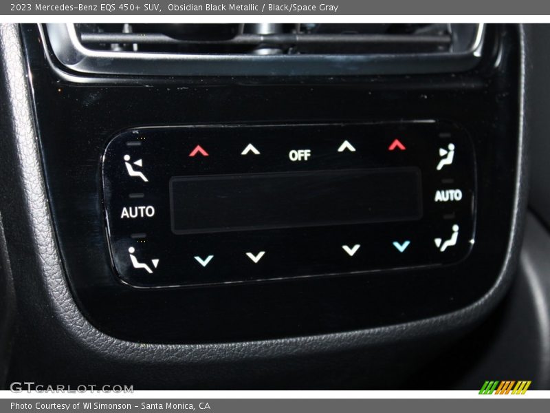 Obsidian Black Metallic / Black/Space Gray 2023 Mercedes-Benz EQS 450+ SUV