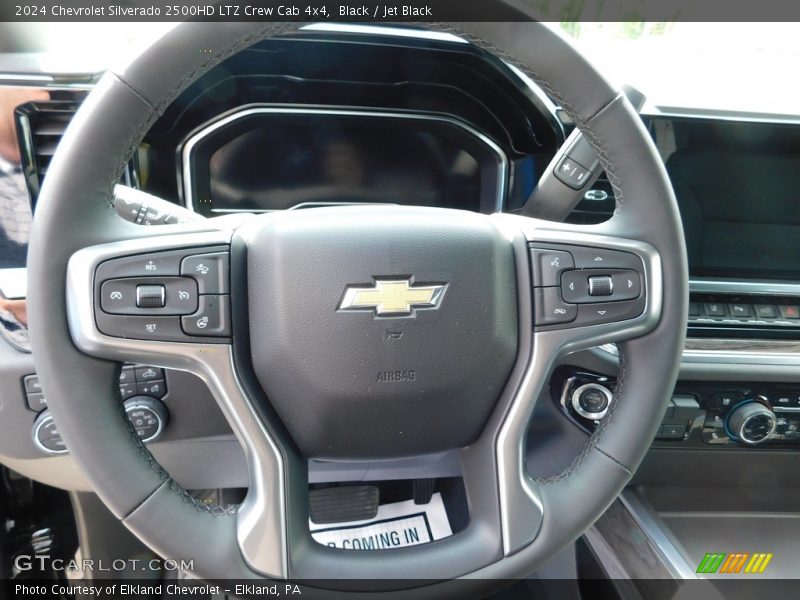  2024 Silverado 2500HD LTZ Crew Cab 4x4 Steering Wheel