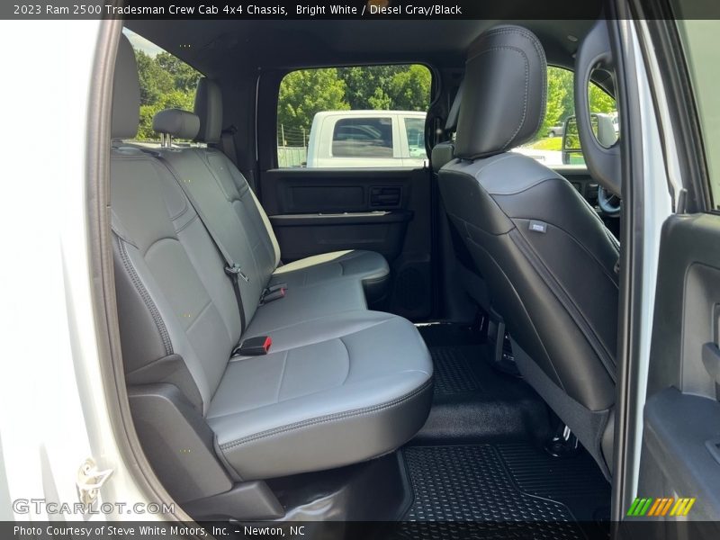 Bright White / Diesel Gray/Black 2023 Ram 2500 Tradesman Crew Cab 4x4 Chassis