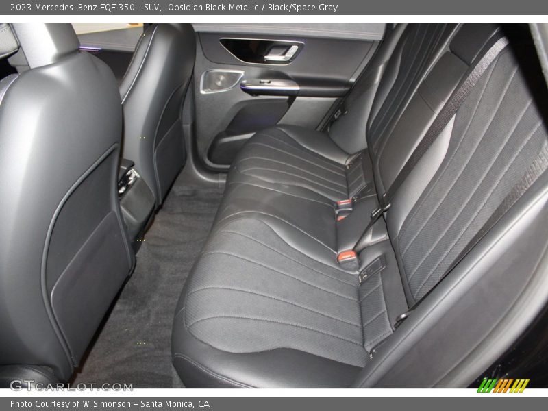 Obsidian Black Metallic / Black/Space Gray 2023 Mercedes-Benz EQE 350+ SUV