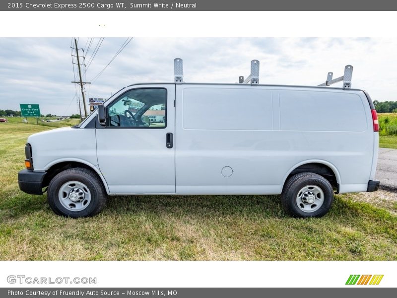 Summit White / Neutral 2015 Chevrolet Express 2500 Cargo WT