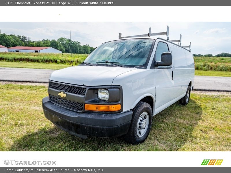 Summit White / Neutral 2015 Chevrolet Express 2500 Cargo WT