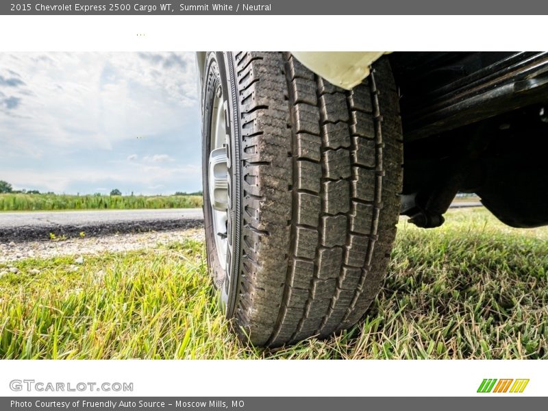 Summit White / Neutral 2015 Chevrolet Express 2500 Cargo WT