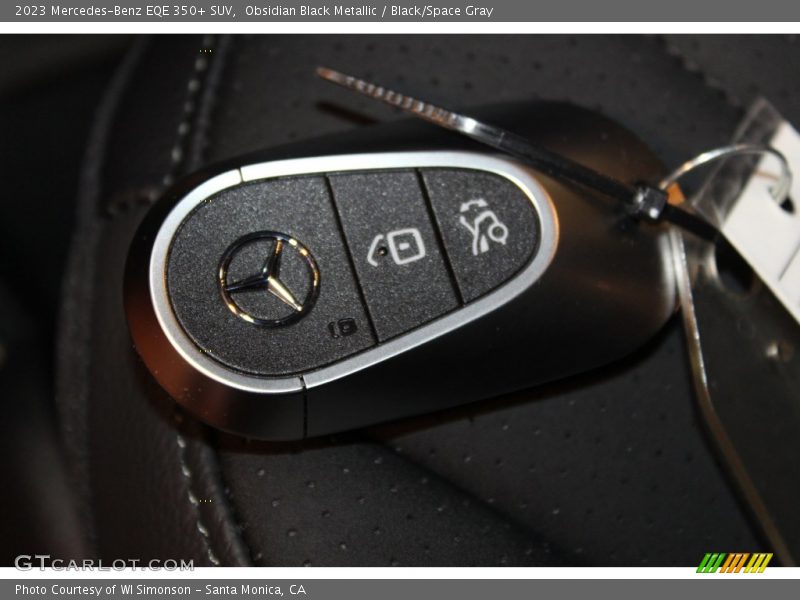 Obsidian Black Metallic / Black/Space Gray 2023 Mercedes-Benz EQE 350+ SUV