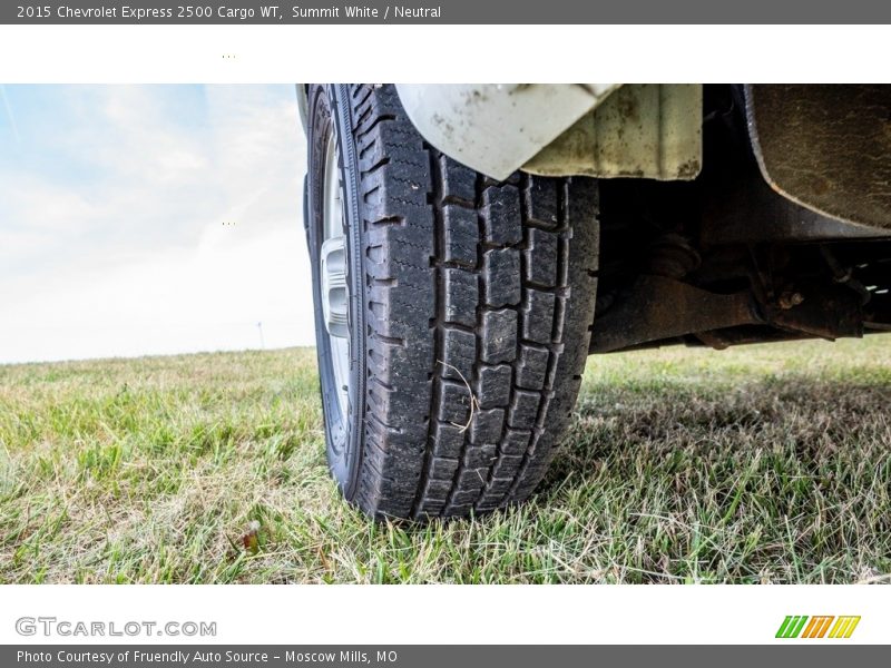 Summit White / Neutral 2015 Chevrolet Express 2500 Cargo WT