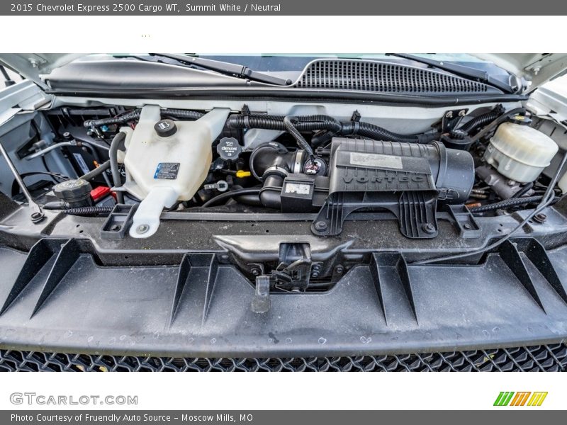 Summit White / Neutral 2015 Chevrolet Express 2500 Cargo WT