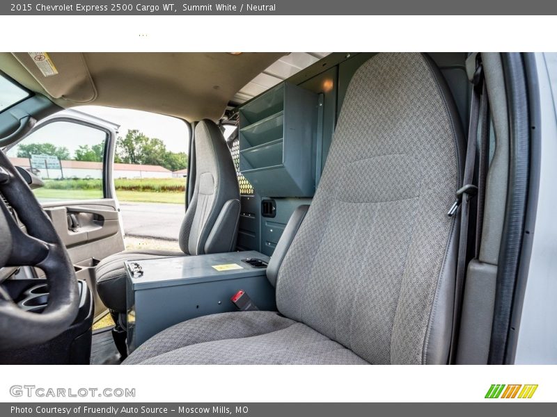 Summit White / Neutral 2015 Chevrolet Express 2500 Cargo WT