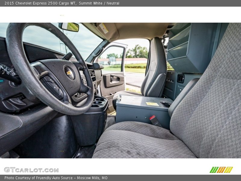 Summit White / Neutral 2015 Chevrolet Express 2500 Cargo WT