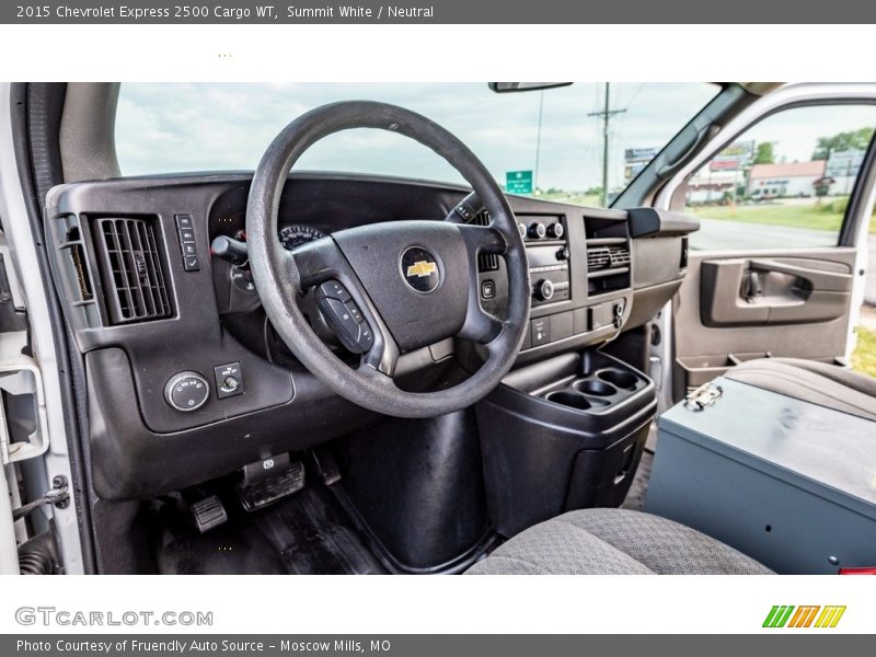 Summit White / Neutral 2015 Chevrolet Express 2500 Cargo WT
