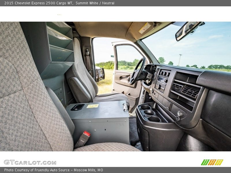 Summit White / Neutral 2015 Chevrolet Express 2500 Cargo WT