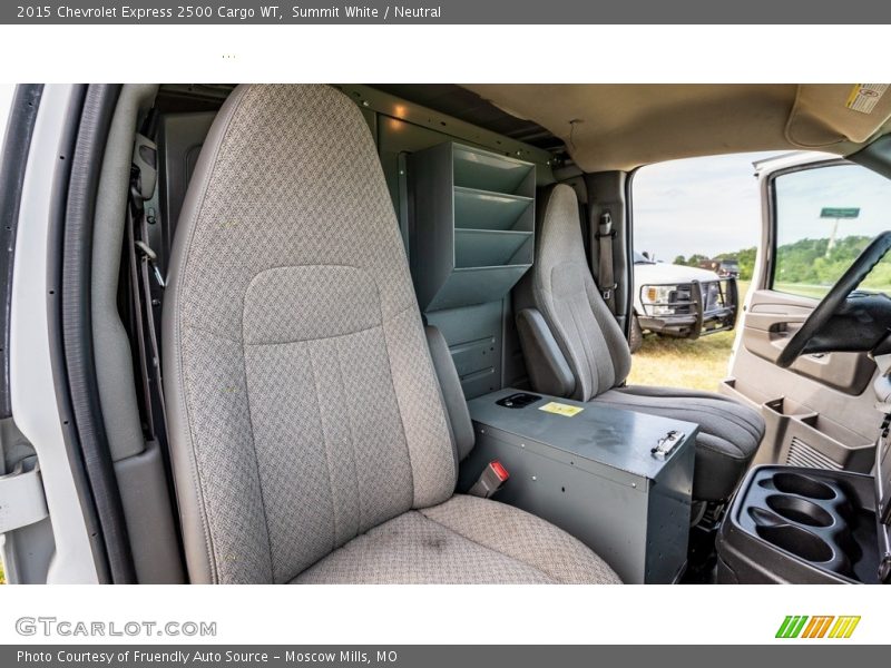Summit White / Neutral 2015 Chevrolet Express 2500 Cargo WT