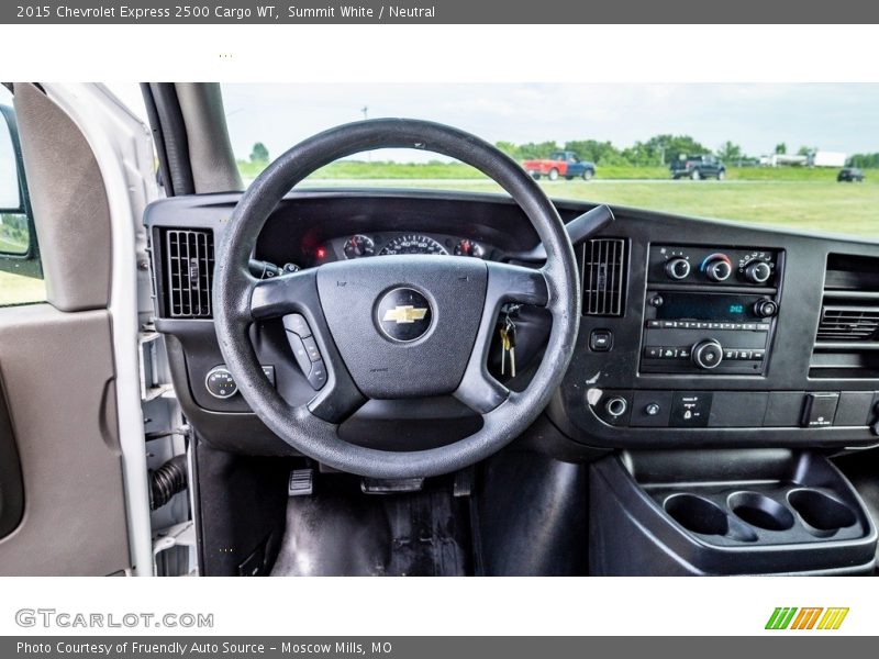 Summit White / Neutral 2015 Chevrolet Express 2500 Cargo WT