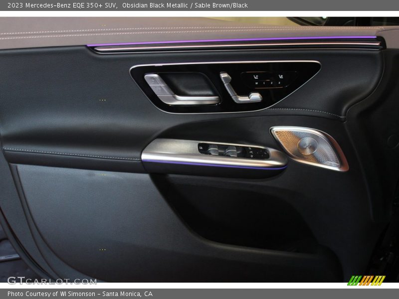 Door Panel of 2023 EQE 350+ SUV