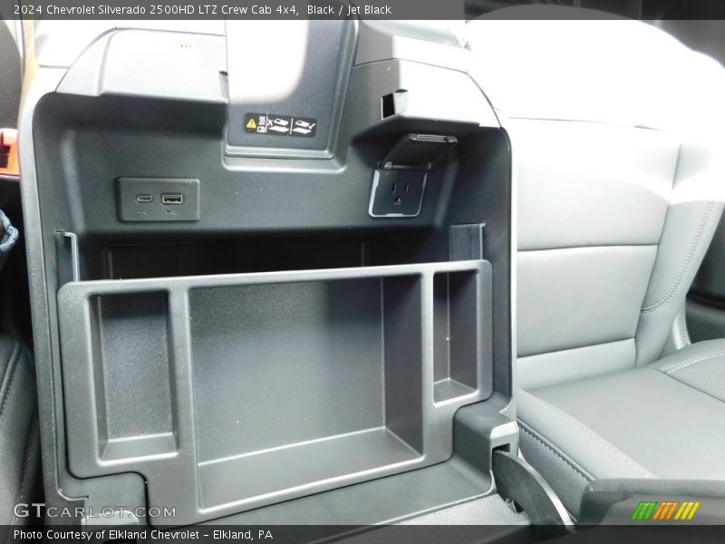 Black / Jet Black 2024 Chevrolet Silverado 2500HD LTZ Crew Cab 4x4