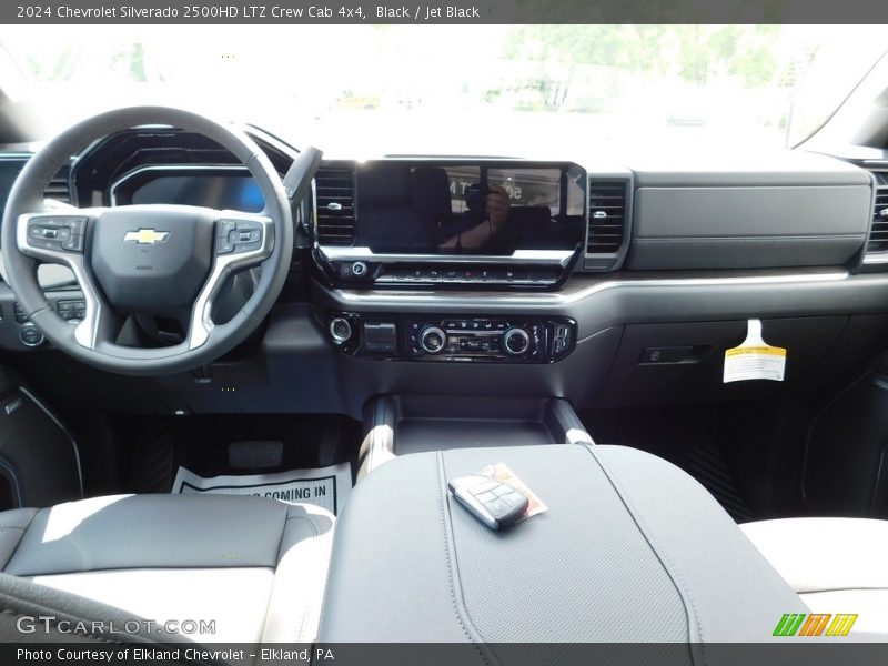 Dashboard of 2024 Silverado 2500HD LTZ Crew Cab 4x4