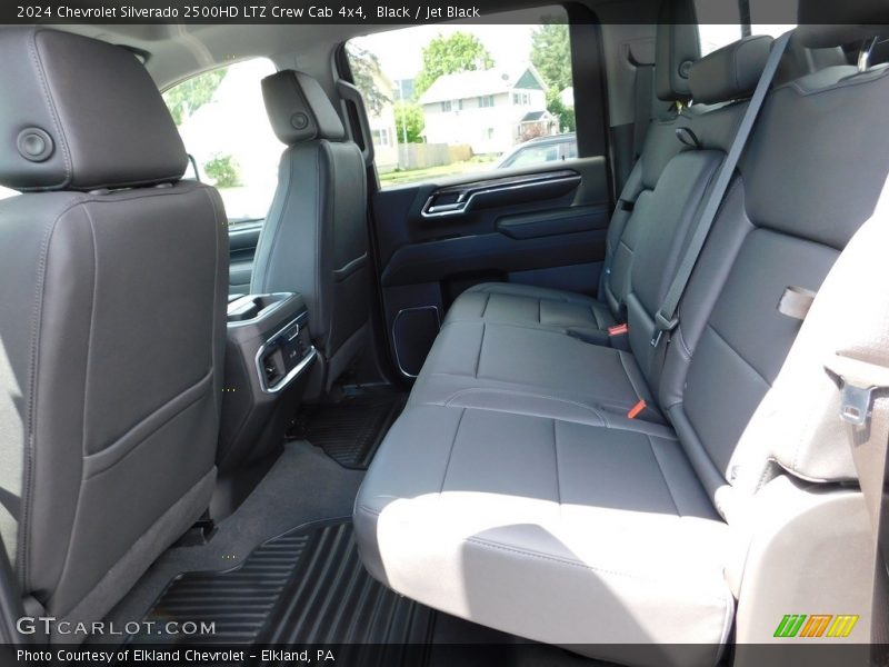 Rear Seat of 2024 Silverado 2500HD LTZ Crew Cab 4x4