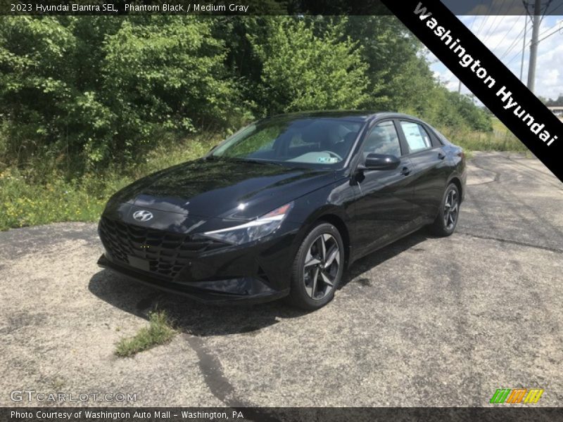 Phantom Black / Medium Gray 2023 Hyundai Elantra SEL