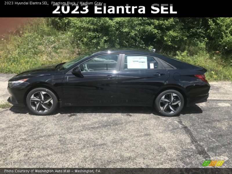 Phantom Black / Medium Gray 2023 Hyundai Elantra SEL
