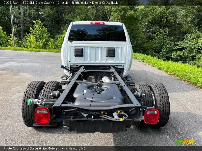 Bright White / Diesel Gray/Black 2023 Ram 4500 SLT Crew Cab 4x4 Chassis
