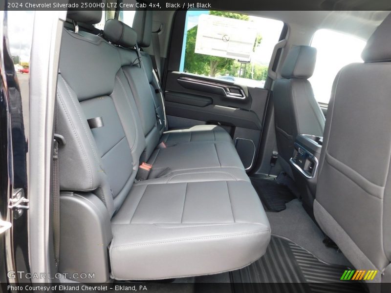 Rear Seat of 2024 Silverado 2500HD LTZ Crew Cab 4x4