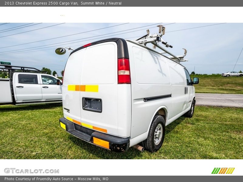Summit White / Neutral 2013 Chevrolet Express 2500 Cargo Van