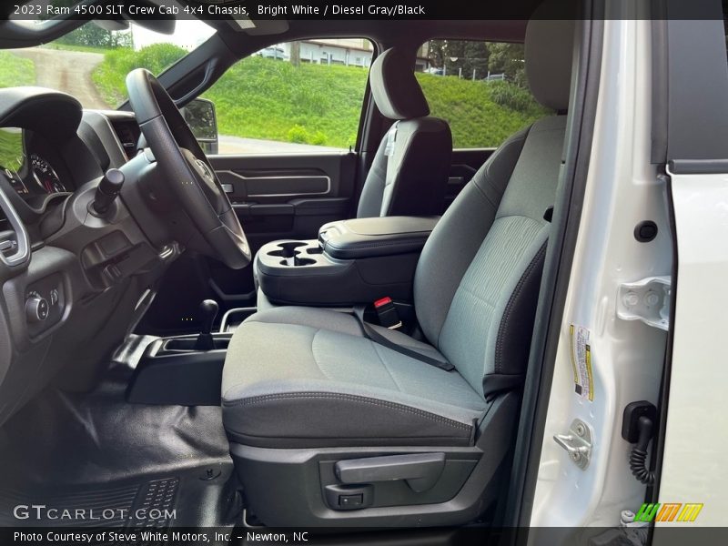 Front Seat of 2023 4500 SLT Crew Cab 4x4 Chassis