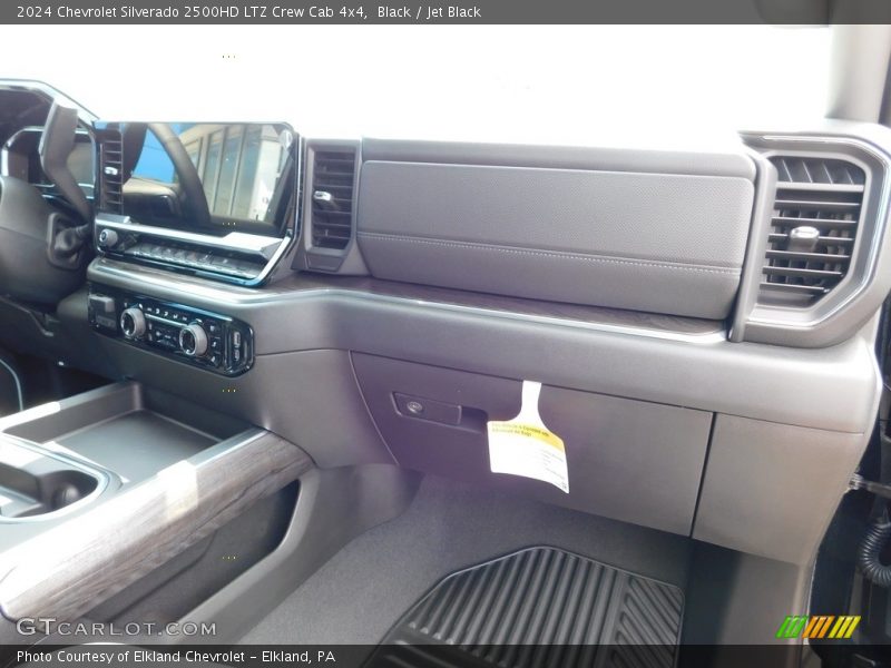 Black / Jet Black 2024 Chevrolet Silverado 2500HD LTZ Crew Cab 4x4