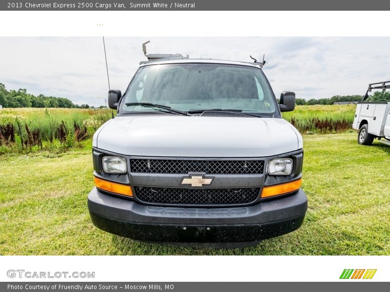 Summit White / Neutral 2013 Chevrolet Express 2500 Cargo Van