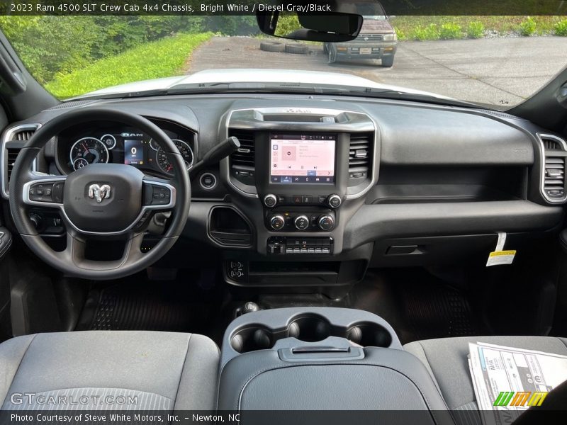 Dashboard of 2023 4500 SLT Crew Cab 4x4 Chassis