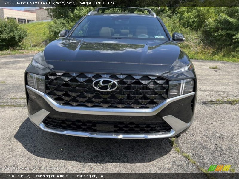 Twilight Black / Beige 2023 Hyundai Santa Fe Calligraphy AWD