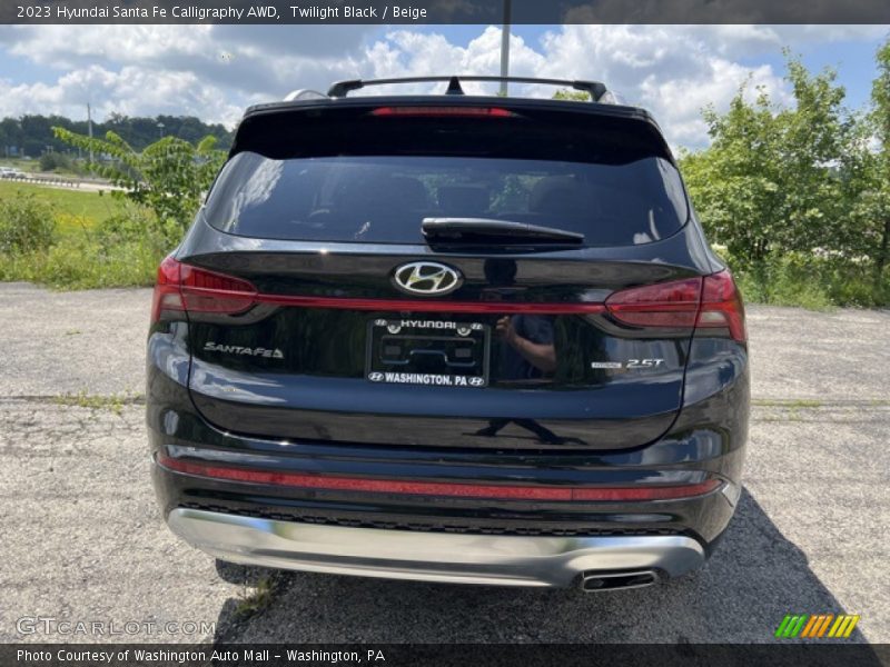 Twilight Black / Beige 2023 Hyundai Santa Fe Calligraphy AWD