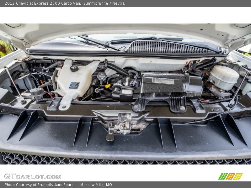 Summit White / Neutral 2013 Chevrolet Express 2500 Cargo Van