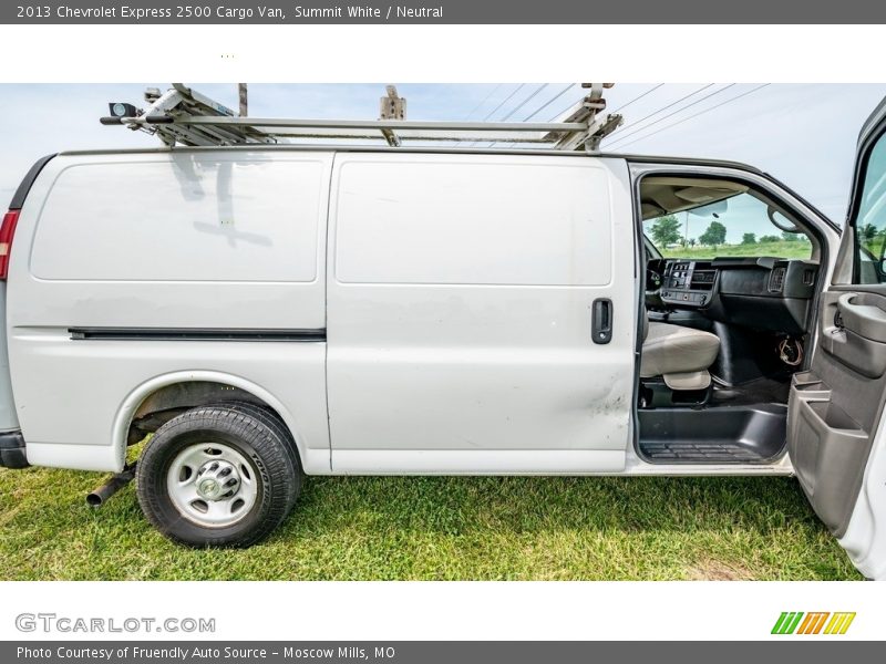 Summit White / Neutral 2013 Chevrolet Express 2500 Cargo Van