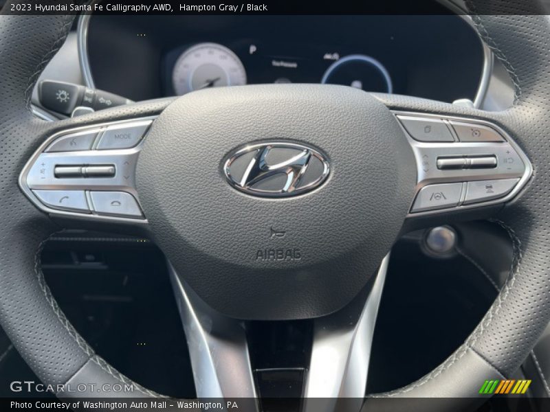 Hampton Gray / Black 2023 Hyundai Santa Fe Calligraphy AWD