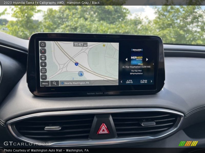 Hampton Gray / Black 2023 Hyundai Santa Fe Calligraphy AWD