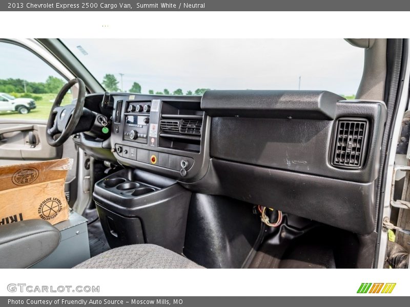 Summit White / Neutral 2013 Chevrolet Express 2500 Cargo Van