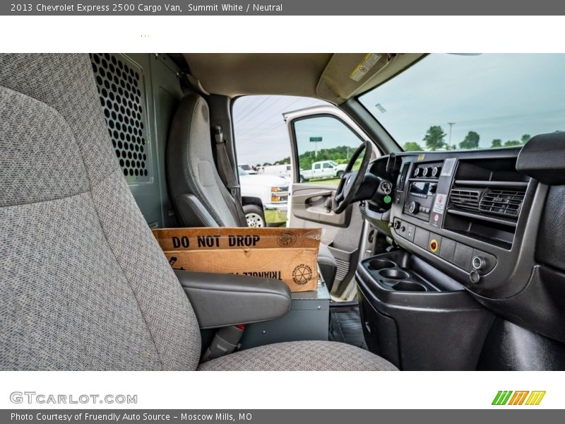 Summit White / Neutral 2013 Chevrolet Express 2500 Cargo Van