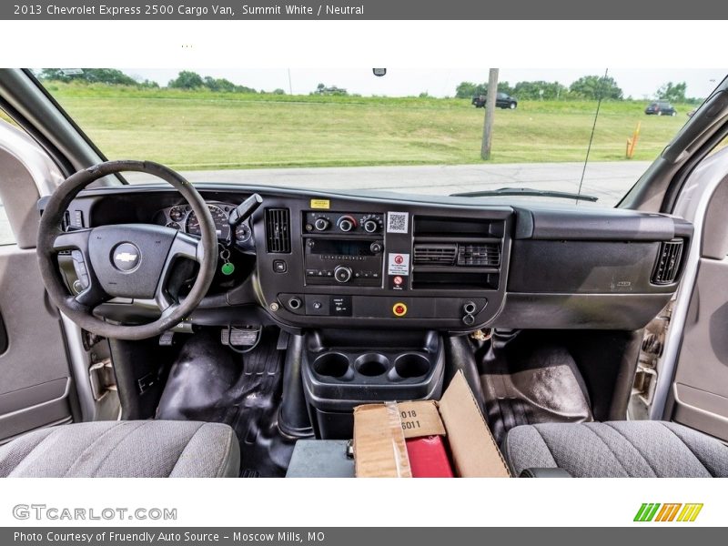 Summit White / Neutral 2013 Chevrolet Express 2500 Cargo Van