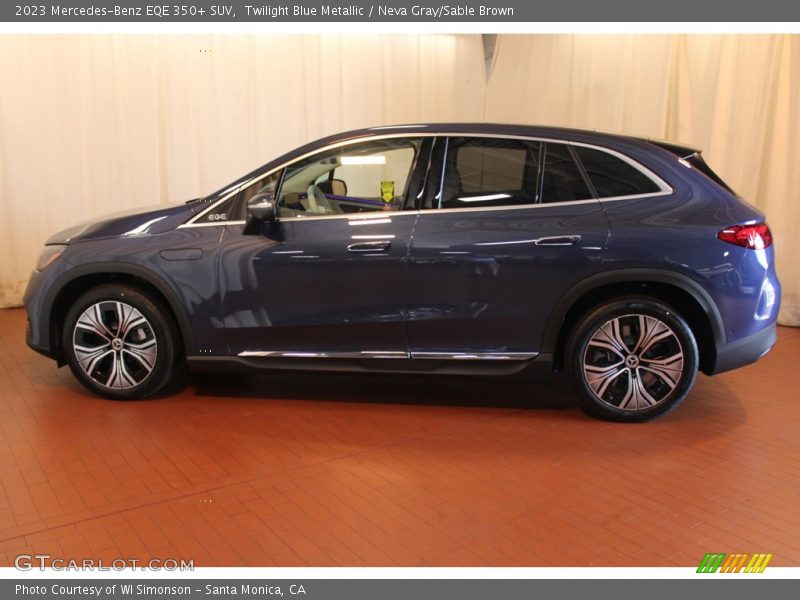  2023 EQE 350+ SUV Twilight Blue Metallic