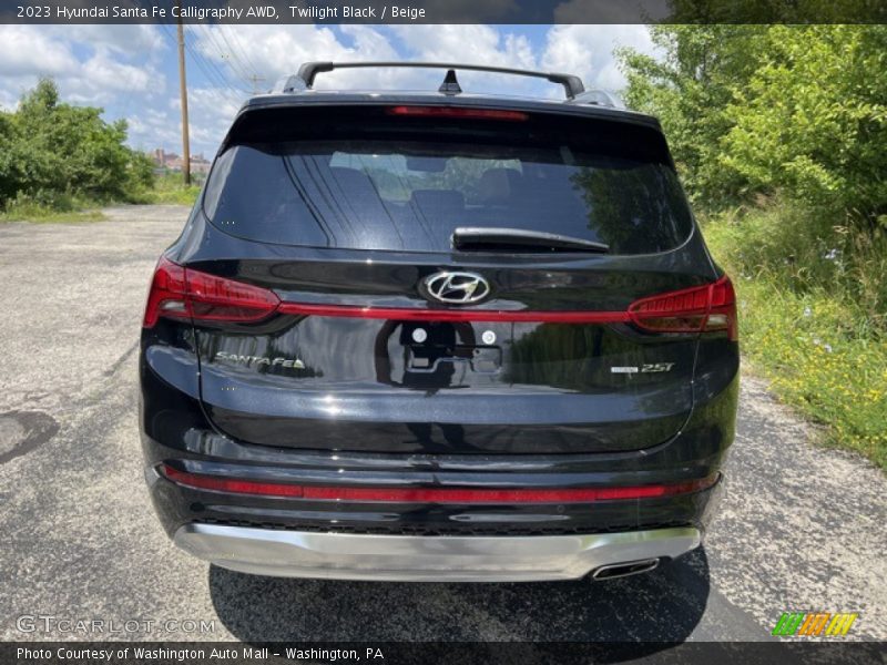 Twilight Black / Beige 2023 Hyundai Santa Fe Calligraphy AWD
