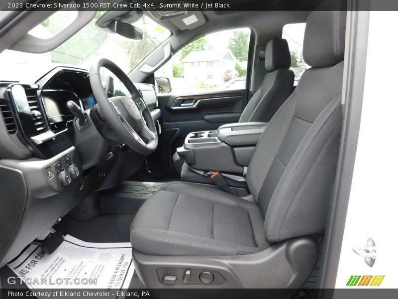  2023 Silverado 1500 RST Crew Cab 4x4 Jet Black Interior