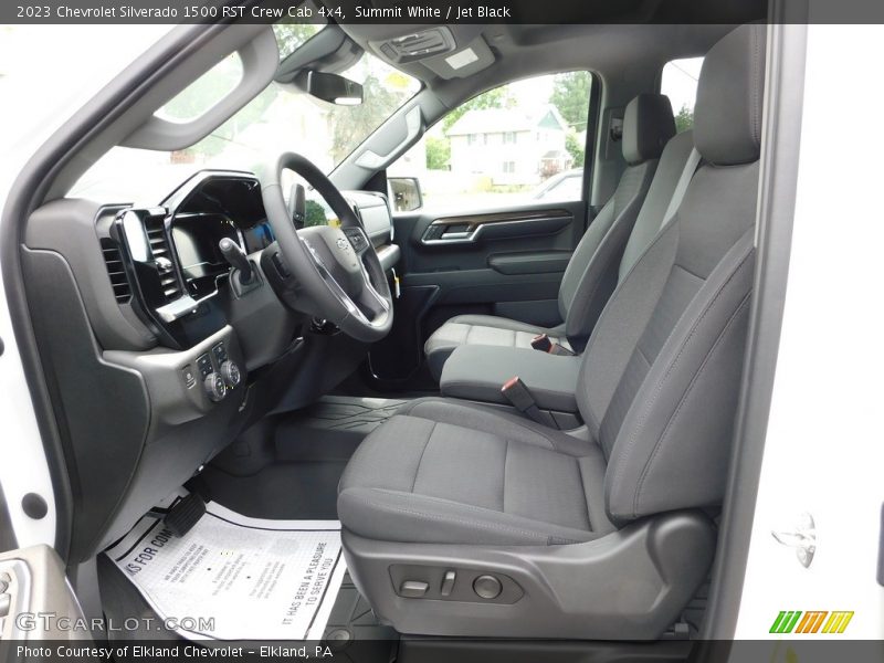 Front Seat of 2023 Silverado 1500 RST Crew Cab 4x4