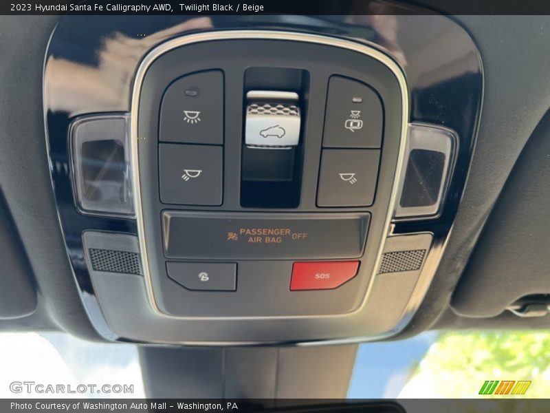 Twilight Black / Beige 2023 Hyundai Santa Fe Calligraphy AWD