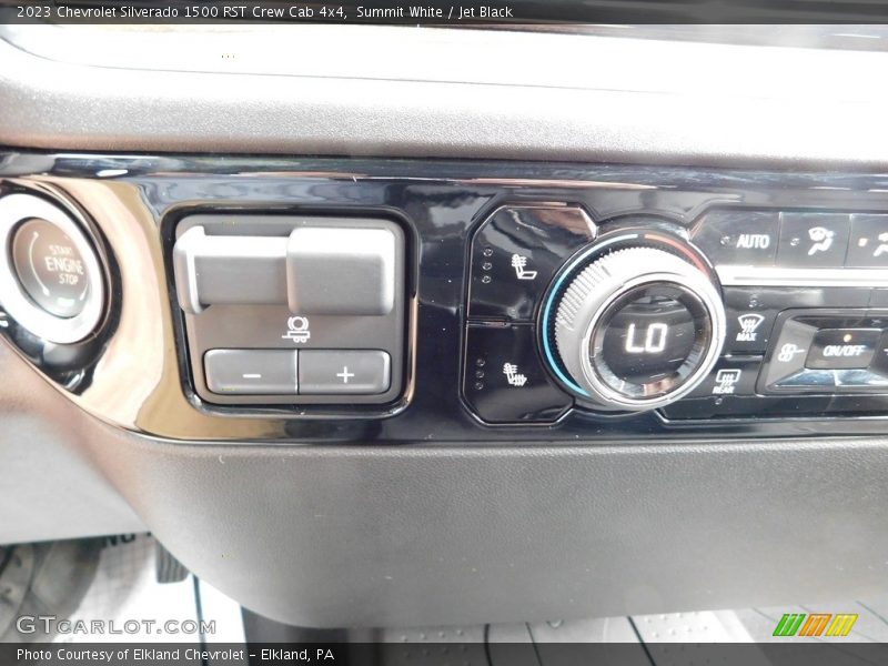 Controls of 2023 Silverado 1500 RST Crew Cab 4x4